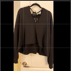 Victoria Secret Cropped Hoodie